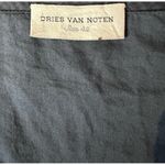 Dries Van Noten Chic Black Cotton Volume Ruffle Sleeve Blouse Top SZ 42 8/10 Photo 5