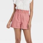 Universal Threads Universal Thread Pink High Waisted Ruffle Shorts Photo 0