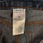Time & Tru  size 12 distressed jeans Photo 2
