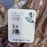 We The Free Free People  Your Twisted Tank Top in Tea Combo - Size XS Photo 4