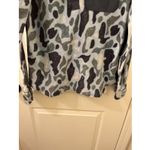 Ascend Hoodie Women's XS Multi Camo Print Long Sleeve Drawstring 1/4 Snap Button Photo 9