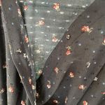 Madewell Ruffle Sleeve Wrap Top Blouse Spring Floral Photo 7