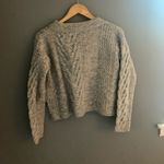 Sam Edelman gray cropped sweater Photo 7