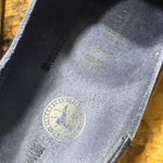 Birkenstock  size 7 worn once. Navy blue perfect condition  Photo 2