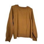 J.Crew  Camel Knit Crewneck Sweatshirt Photo 1