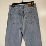 Levi's  premium ribcage split flare leg medium wash jeans high waist size US 28 Photo 5