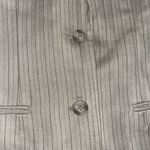 Saks 5th Avenue Vintage Sz 6‎ Saks Fifth Avenue Wool Pinstripe Blazer Photo 2