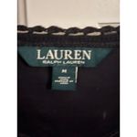 Ralph Lauren NWT Lauren Black Long Sleeve Henley Thermal Knit Midi Dress Size M Photo 1