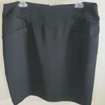 Nine West Suit Skirt Black Pencil Skirt Fully Lined Sze 14 Photo 0