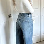 Good American High Rise Wide Leg Denim Jeans Photo 1