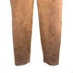 Max Studio NWT Vicuña Tan Faux Suede High Rise Pull-on Pants Photo 4