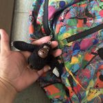 Kipling ‎ Challenger Colorful Splatter Paint Bookbag/ Backpack Photo 2