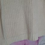 Ralph Lauren LAUREN  CREAM THICK CABLE KNIT V NECK 100% COTTON SWEATER SMALL Photo 8