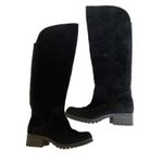 Lucky Brand Black Harleen Over the Knee Suede Boot Shoes Sz 37 (7) Photo 1