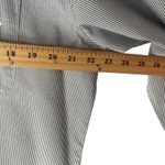 Las Olas  Vintage 90s Large Westen Embroidered Black Striped Button‎ Up Photo 6