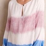 Holding Horses Anthropologie Dip Dyed Peasant Top Size Small Photo 0