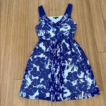 Gap blue and white flower dress Photo 0