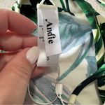 ANDIE Swim the Waikiki Dress NWT size Small Ivory Palm Print Swim Beach Coverup Photo 5