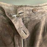 Siena Studio Vintage 80s 90s Suede Brown Pants Cocoa Chocolate Western size 10 Photo 7