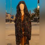 The Celtic Croft Tartan Cloak Green Plaid Oversized OS Multiple Photo 6