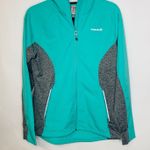 Avalanche  Bright Green Gray Zip Front Jacket Sz Medium Photo 4