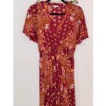 Poupette St. Barth Pink Floral Maxi Dress S Photo 2