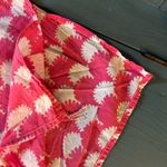 Roberta Roller Rabbit  Pink and White Floral Top | Size Large Photo 7