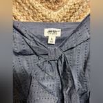 a.n.a Women's Faux Denim Tank Top with Front Bow,Size XL,NWT Photo 2