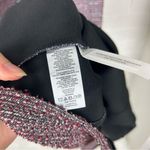 Loft  Mixed Red Boucle Tweed Knit Sleeveless Career Sheath Dress Size 8P Photo 9