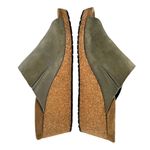 Birkenstock Papillo Namica Wedge Heel Slide in Gold Leather Size 42 Photo 7