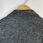 J.Crew  Thandie Stretch Wool Blend Black Gray Marled Tweed Blazer Jacket Womens 6 Photo 8