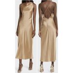 Significant Other Deidra Dress in Dark Gold NWT US Sz. 8 Photo 1