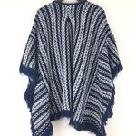 Anthropologie Sleeping On Snow Tajo Poncho Photo 4