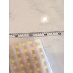 Loft Ann Taylor  Textured Yellow Dot Skirt Size 0 Photo 4