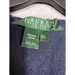 Lauren Ralph Lauren Petite Ruffle Silk Tank Top Navy P/L Blue Size undefined Photo 5