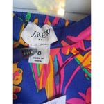 NWT JCrew Floral Tropical Square Neck Midi Dress Blue Size 8 Photo 10