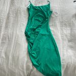 superdown Eva Sexy Cami Twisted Slit Midi Dress in Bright Green Sz S $74 Photo 6