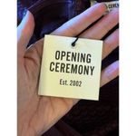 Opening Ceremony Opening Ceremony Dress Women Large Purple Plum Cut Out Thalia Puckered Midi NWT Photo 12