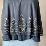 Hollister  | Charcoal Gray Studded Tiered Cropped Tank Top Sz M Photo 1