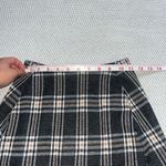 Originality Grey Plaid A Line Pull On Preppy Mini Skirt Sz Xs Pockets Gray Photo 4