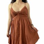 Forever 21 Contemporary NWT Chestnut Dress Photo 0