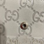 Gucci  Embossed  Leather Compact Wallet Photo 7