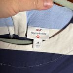 Vineyard Vines  X Target Striped Crewneck Knit Dress Navy Blue & White Sz Medium Photo 3