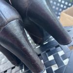 Prada Womens  Brown Leather‎ Ankle Boots with Buckle Detail size 8.5 8 1/2 Photo 11