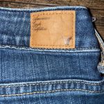 American Eagle AE Hipster Flare Jeans Distressed Blue Stretch Women's Size 12 Photo 6