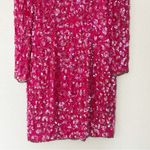 Vintage‎ Niteline Hot Pink Sequin Silk Party Dress Size 10 Holiday Party 80s Photo 3