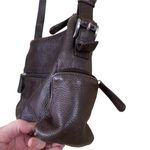 Stone Mountain Vintage  Brown Leather Shoulder Bag Photo 6