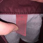 American Eagle  burgundy 6 cutoff festival normcore shorts Photo 3