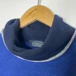 Magaschoni  Medium Cashmere Turtleneck Sweater Color block Blue Dress Size Medium Photo 3