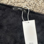 Mango  black Fuzzy Sweater Photo 2